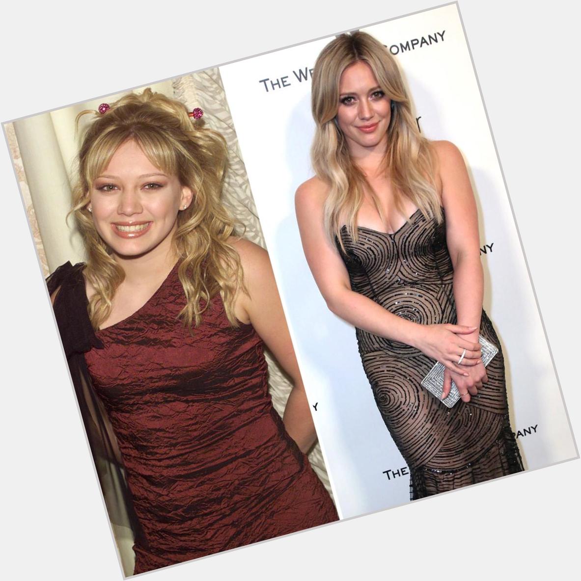 Happy Birthday Hilary Duff! The \"Lizzie McGuire\" star turns 28 today and boy has she changed!  