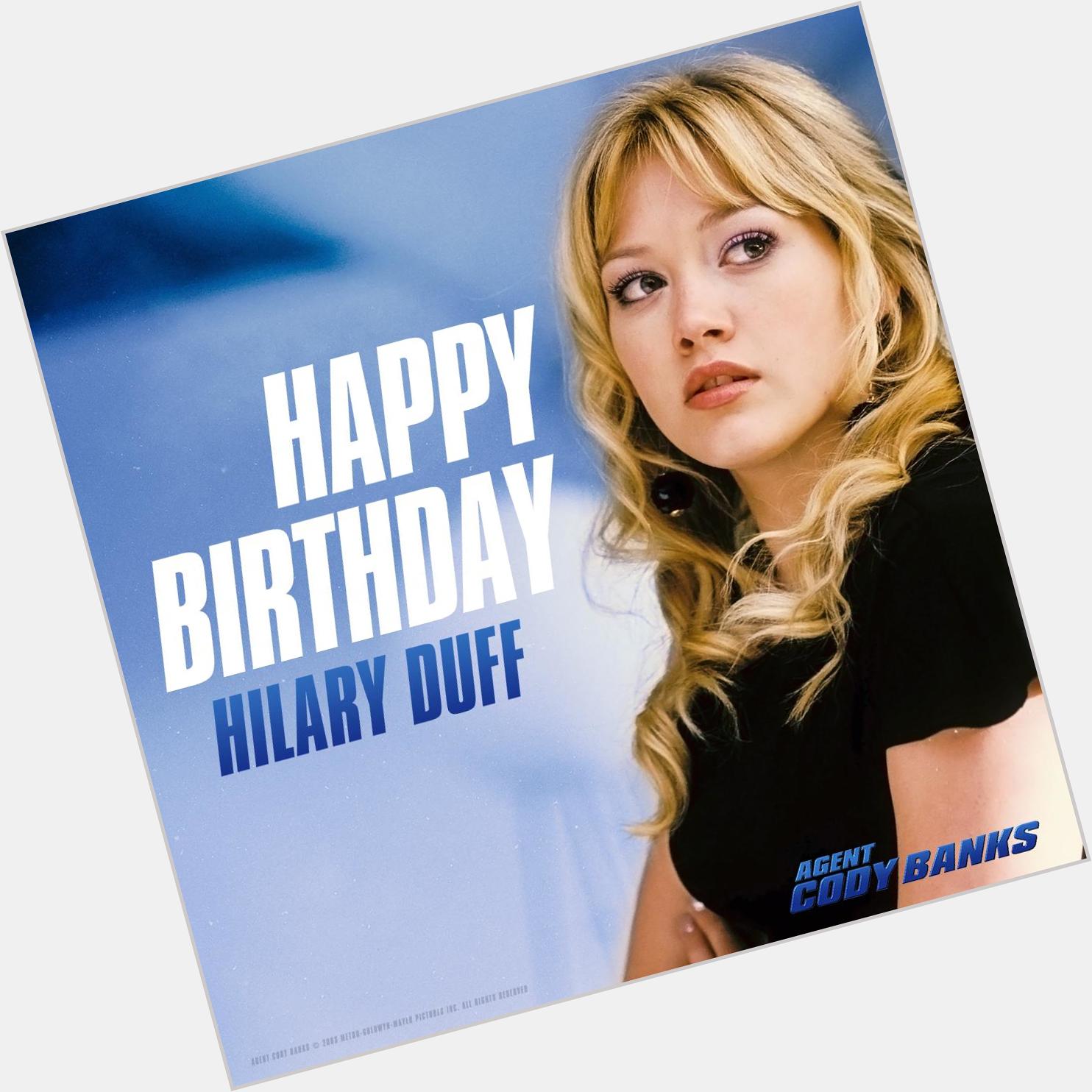Happy Birthday, Hilary Duff! 