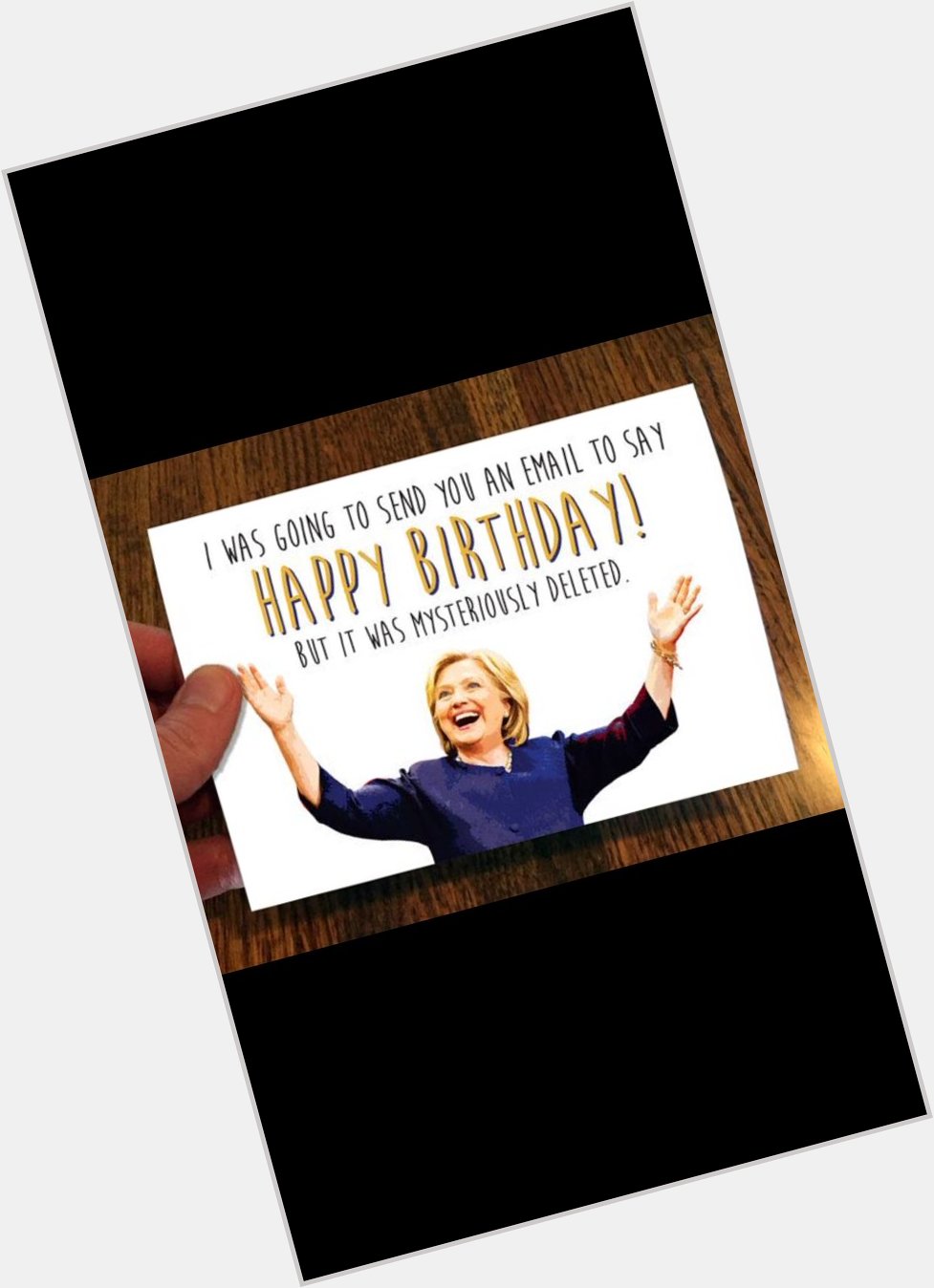 . Let wish Crooked Hillary Clinton A Very Happy Birthday! 