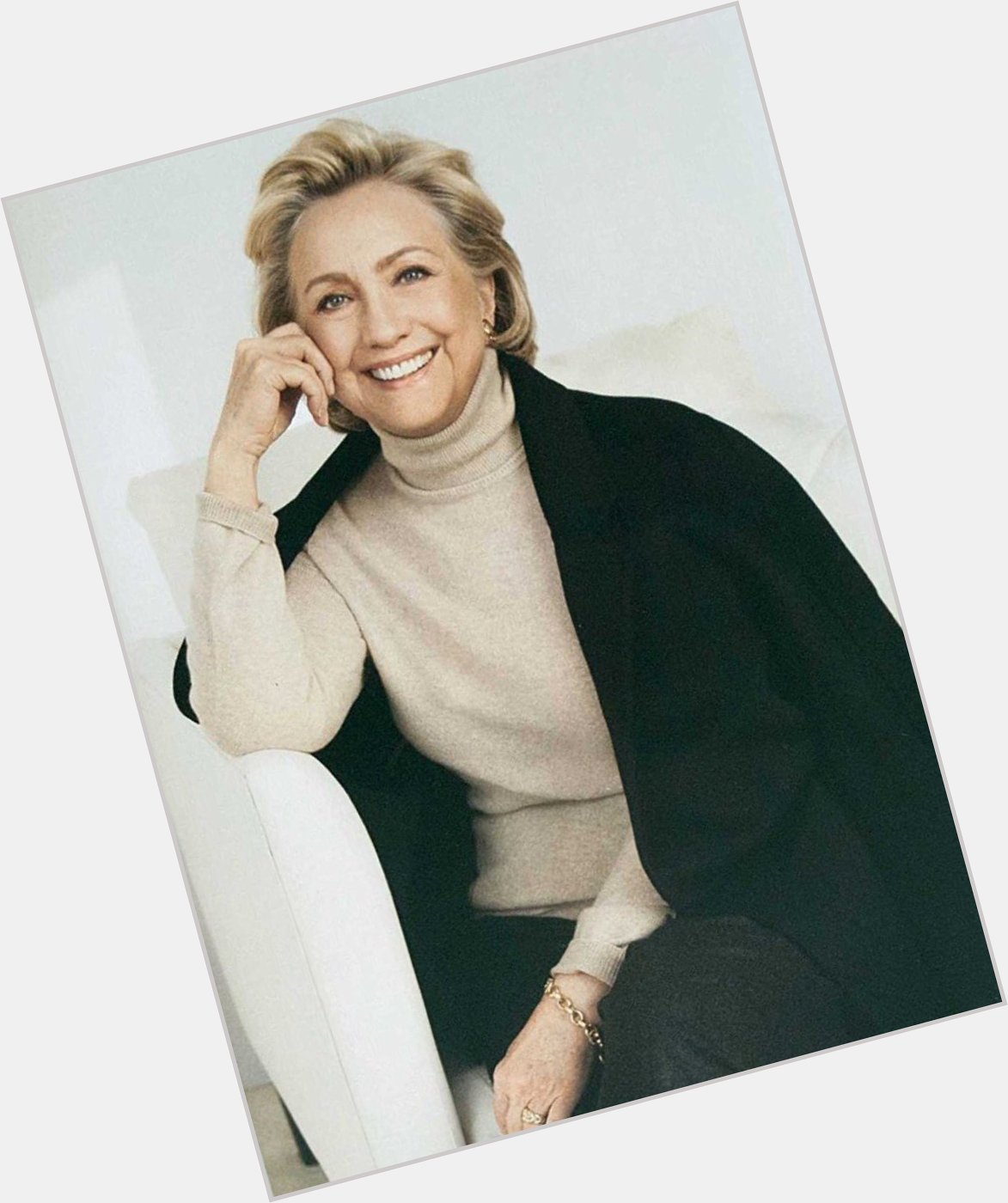 Happy 70th Birthday to Hillary Clinton, my role model, icon, and inspiration. 