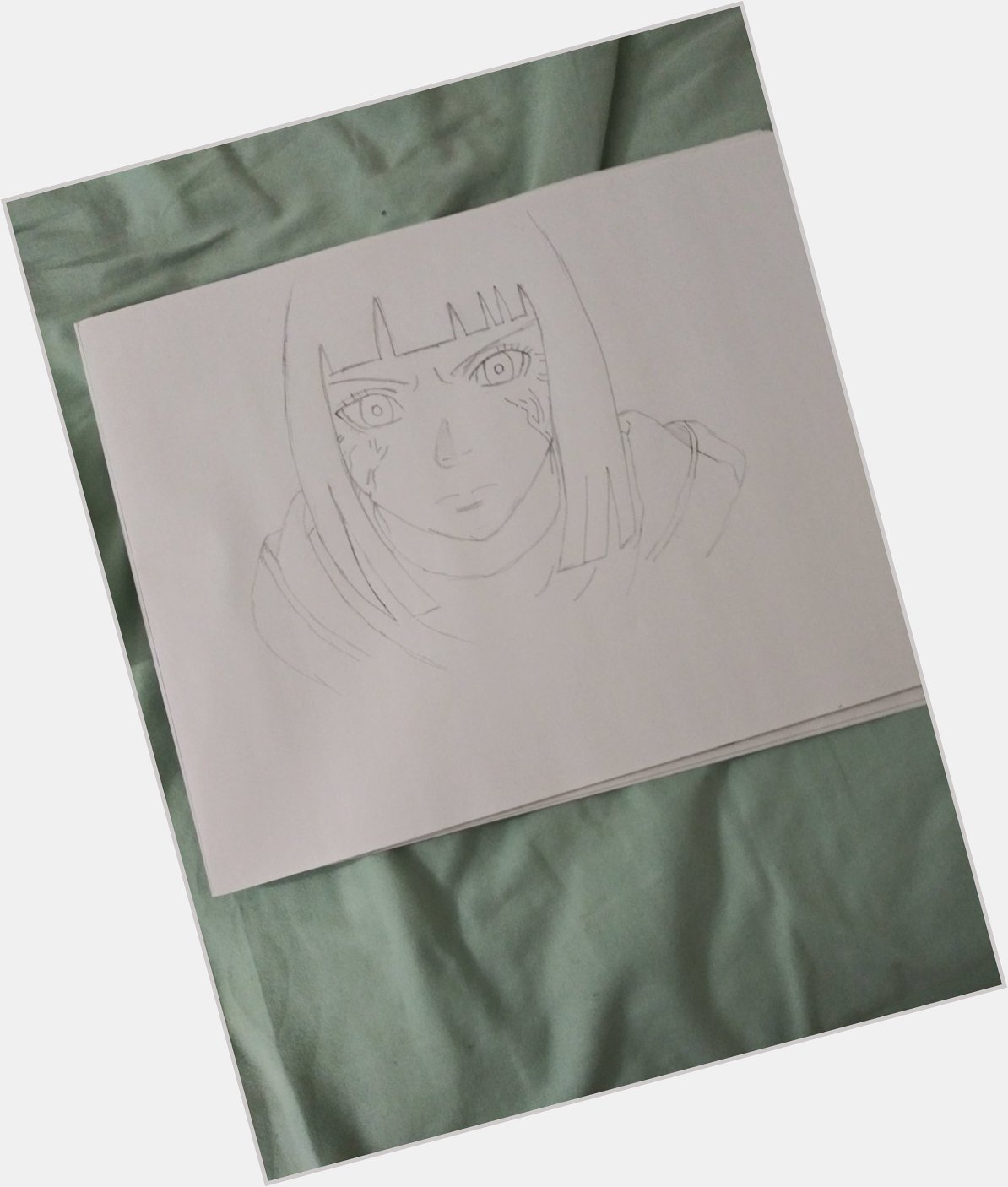 It\s best girl\s birthday. Happy Birthday Hinata Hyuga. I should\ve drawn a new one but this\ll do 