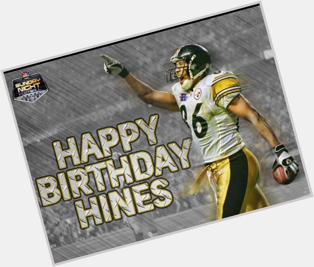 Happy Birthday to the all time great Hines Ward. 