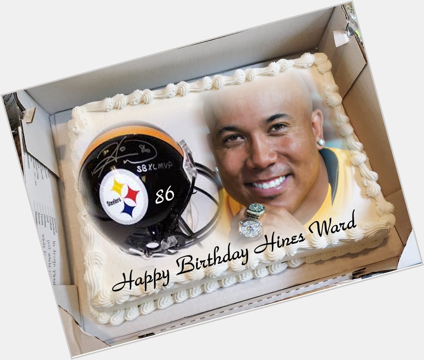 HAPPY BIRTHDAY TO THE AWESOME HINES WARD THE MAN THAT NEVER STOPS SMILING...LADY STEEL 