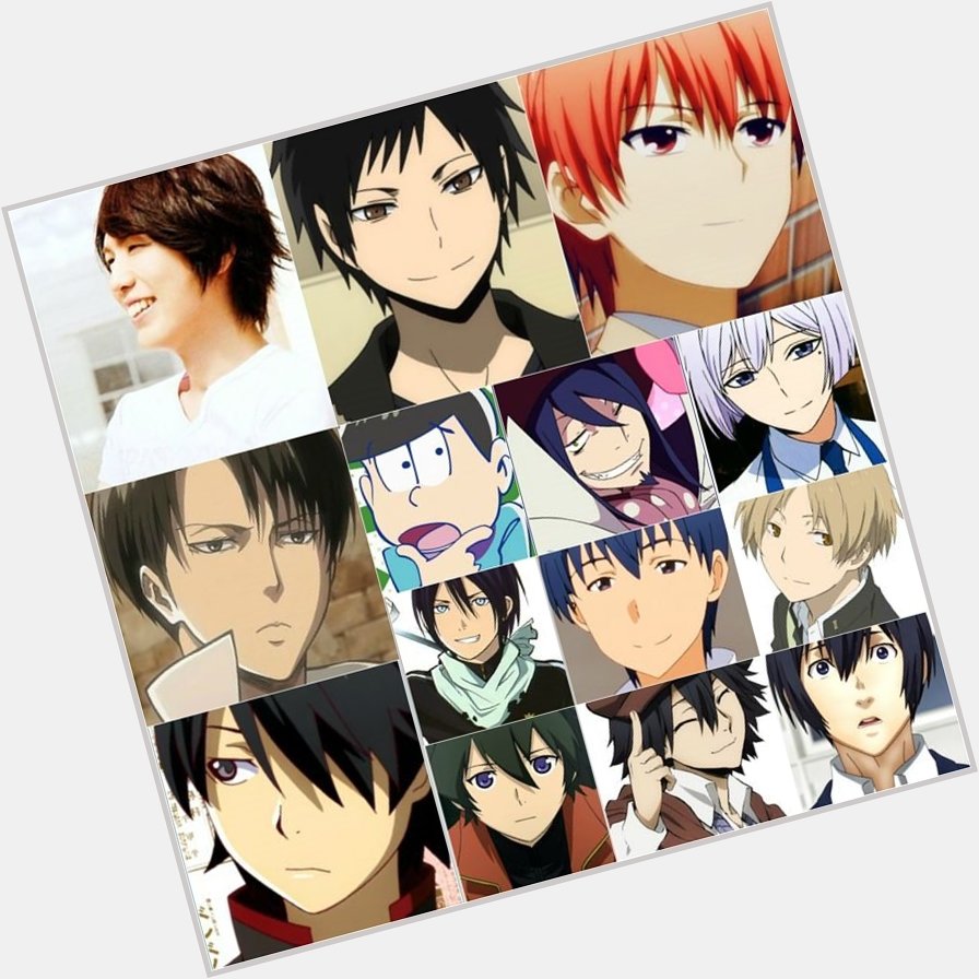 Happy Birthday to a Fabulous Voice Actor HIROSHI KAMIYA. Loved His Splendid Work as LEVI (AOT) And YATO (NORAGAMI) 