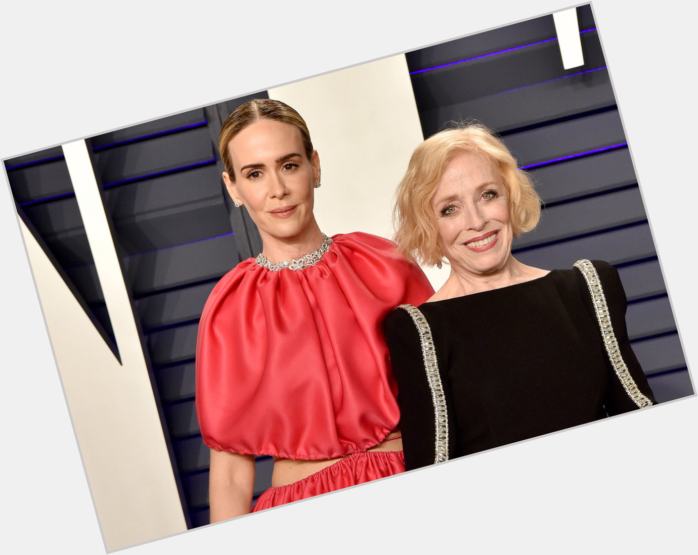   Sarah Paulson, 46, and Holland Taylor, 78, have been in a relationship since 2015. 