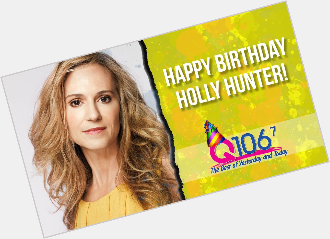 Happy 60th Birthday to the fabulous Holly Hunter! 