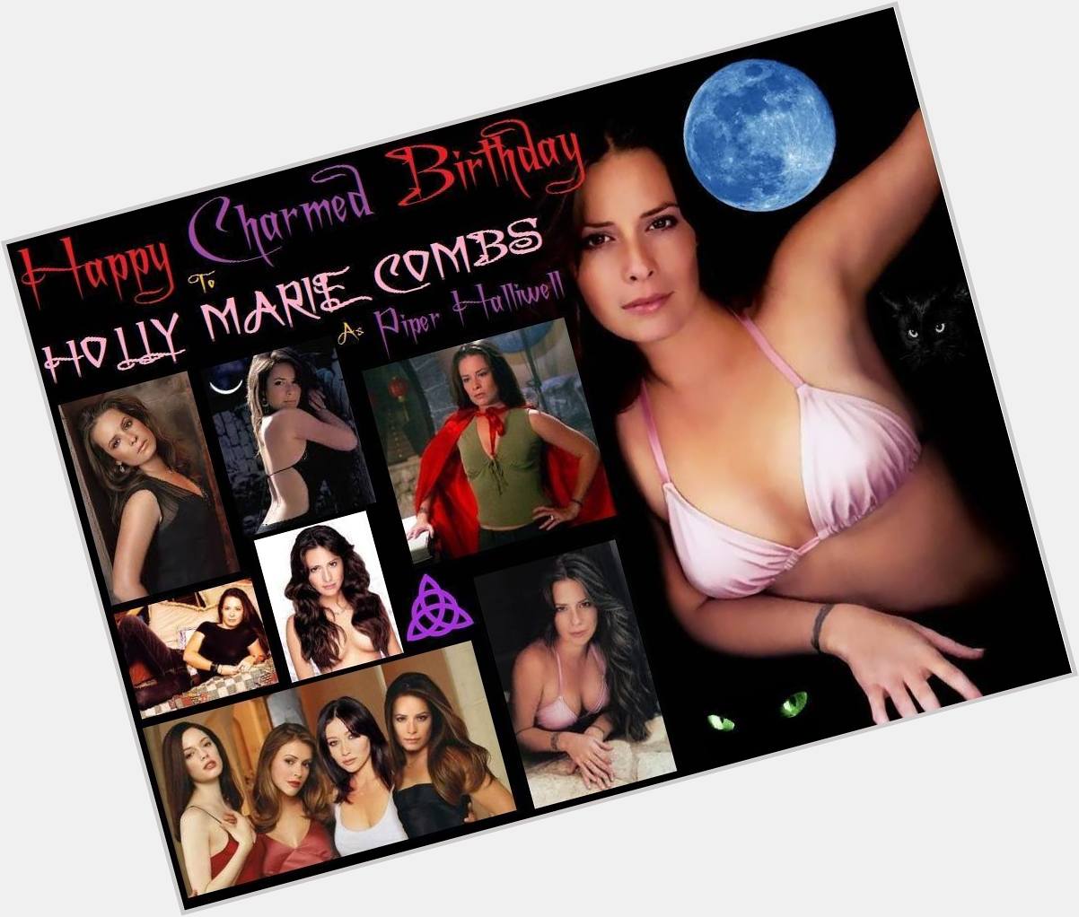 Happy birthday to Holly Marie Combs who was born December 3, 1973.  