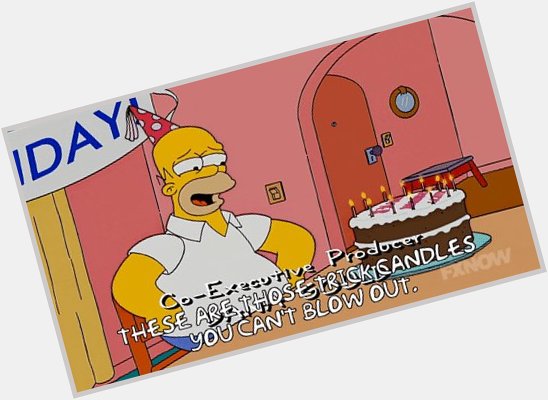  Happy birthday to pink Homer Simpson, aka Poke 
