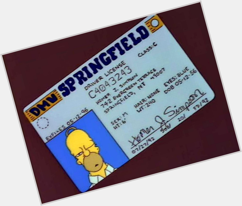 Happy birthday to Homer Simpson, who turns *64* today WHAT THE FU 