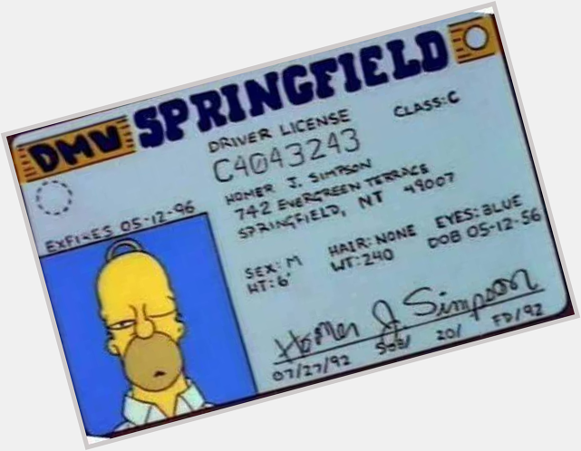 Happy 66th Birthday, Homer Simpson! 