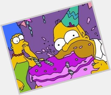 Happy Birthday to   Homer Simpson   