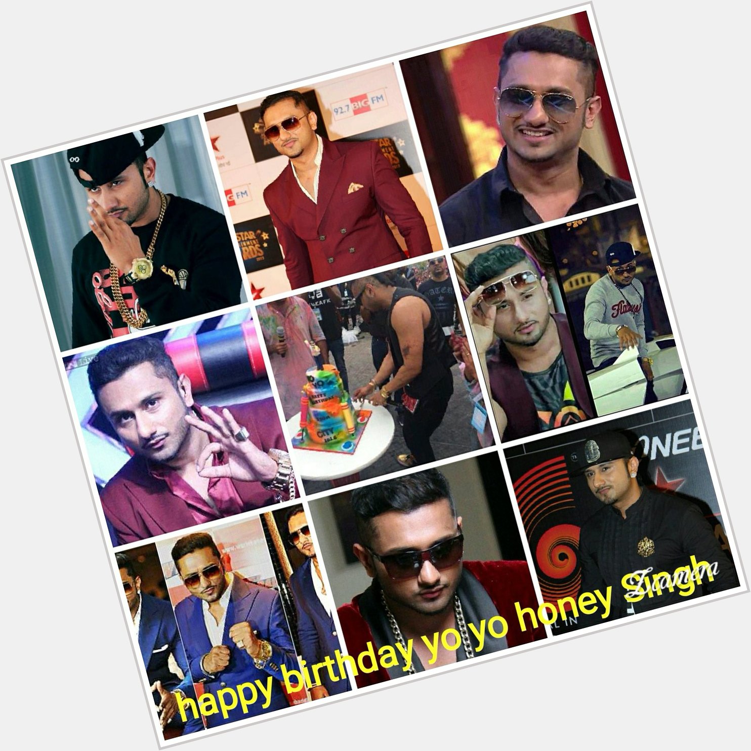  happy birthday yo yo honey Singh 