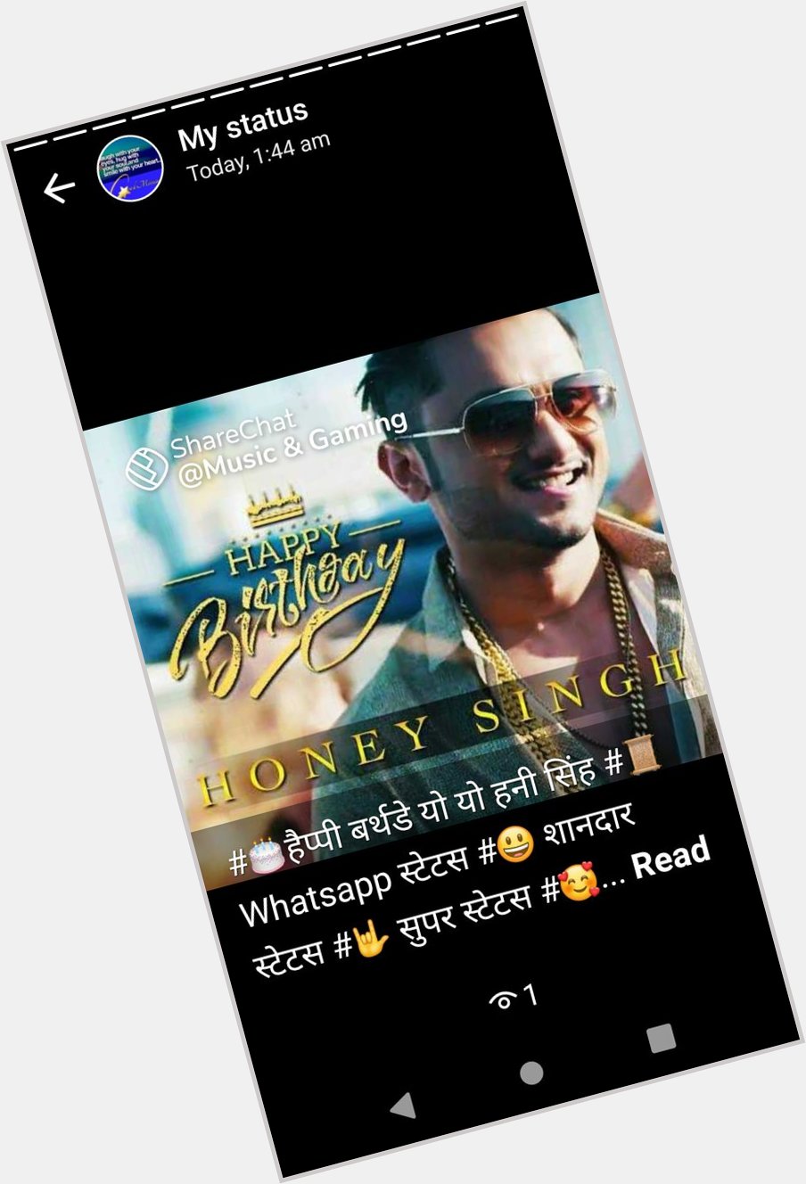 Happy Birthday Yo Yo Honey Singh 