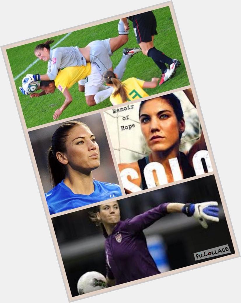 HAPPY BIRTHDAY HOPE SOLO  . I hope you ave a great day. 