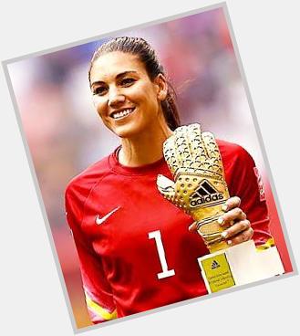 Happy birthday to one of the finest and prettiest goalkeeper, Hope Solo. She turns 36 today. 