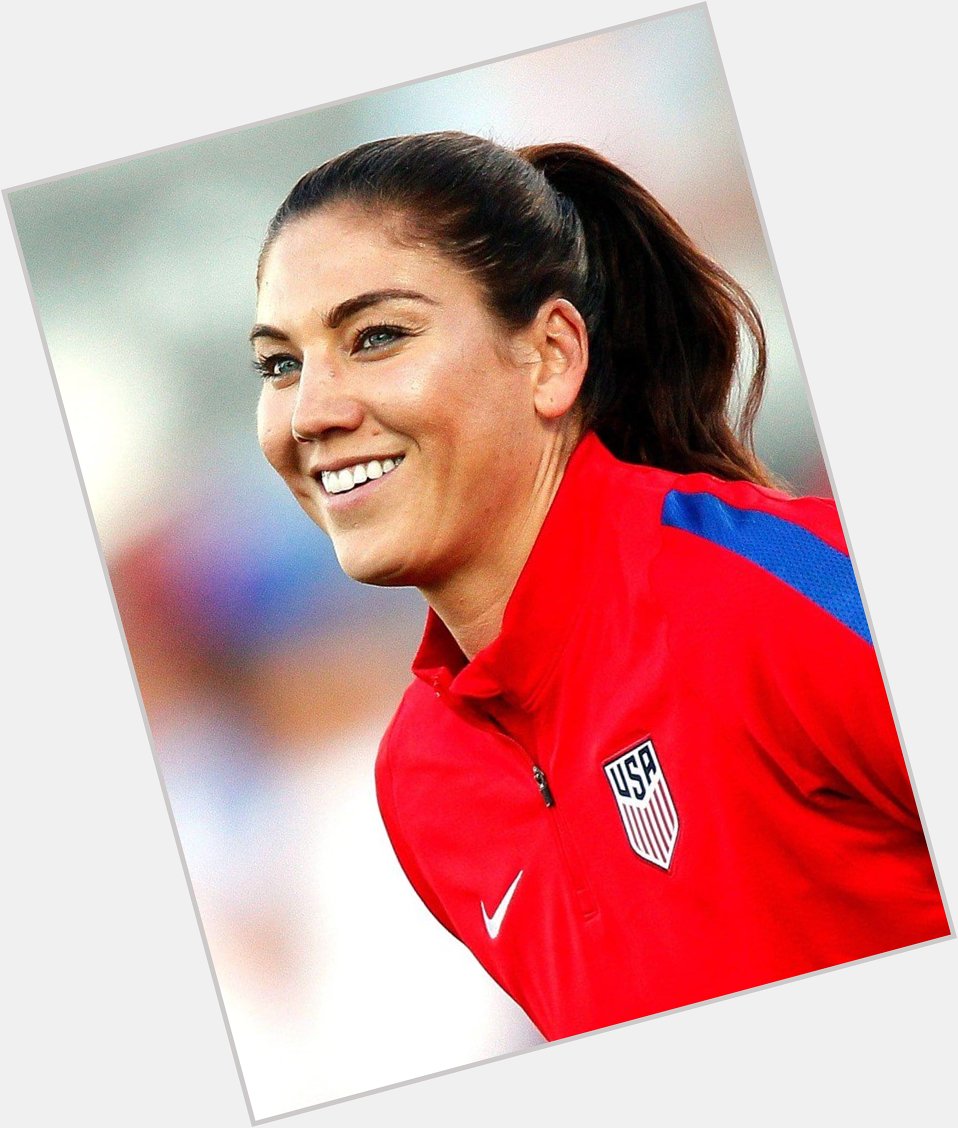 Happy Birthday Hope Solo gros bisous de france 