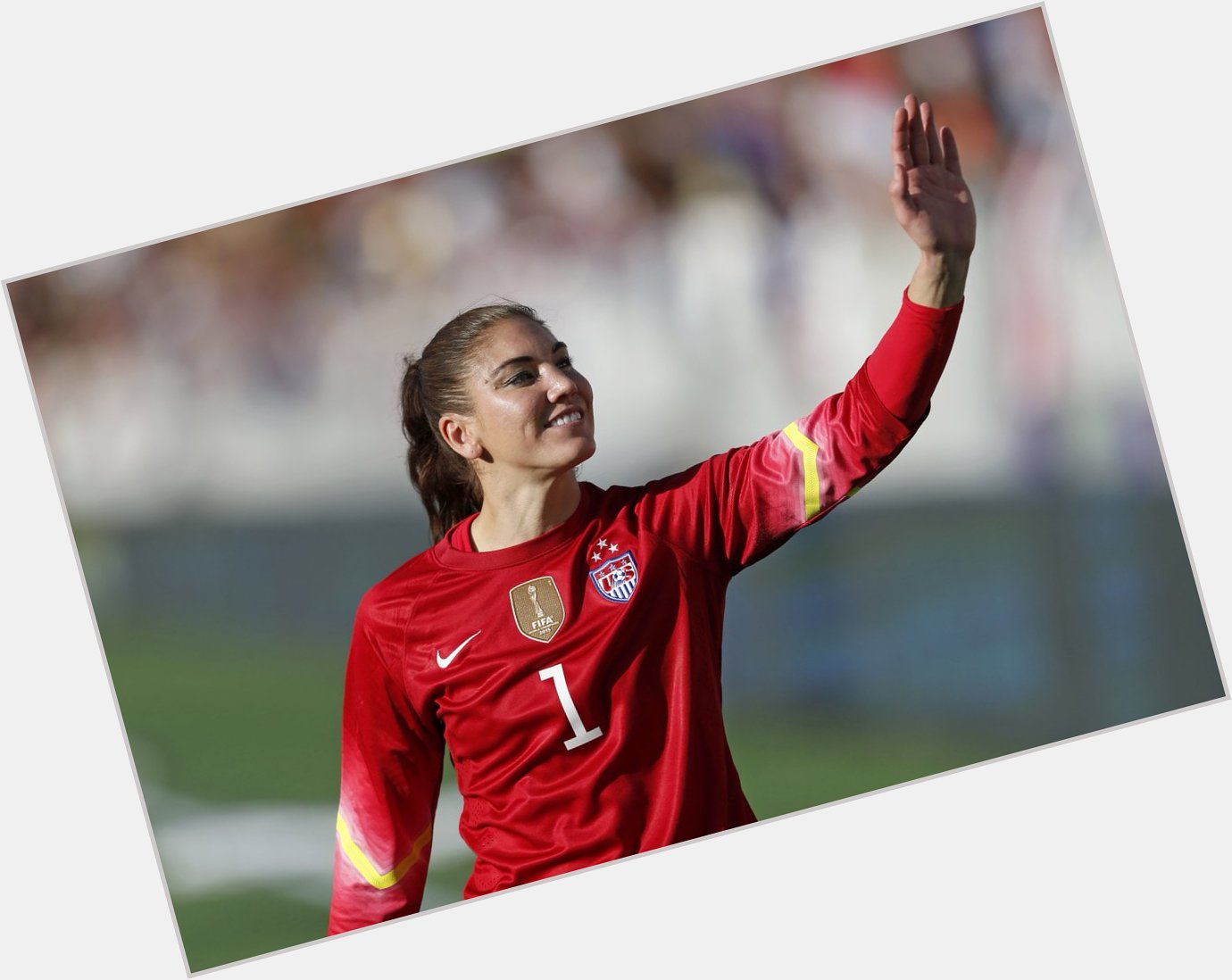  Two-time Olympic champion World Cup winner 2015 FIFA FIFPro World XI 2015 & 2016

Happy birthday, Hope Solo 