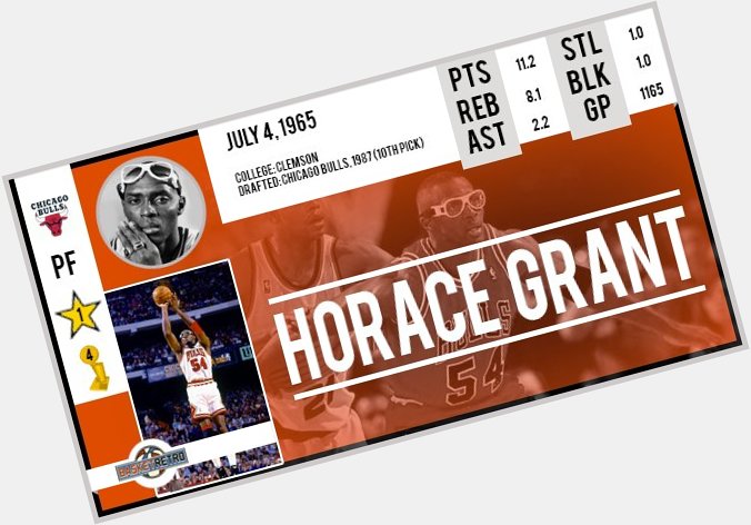 Happy Birthday Horace Grant  