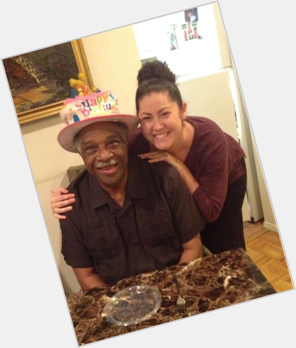 Happy 80th birthday to ma daddy in law, Houston Person. Always smilin around you!            