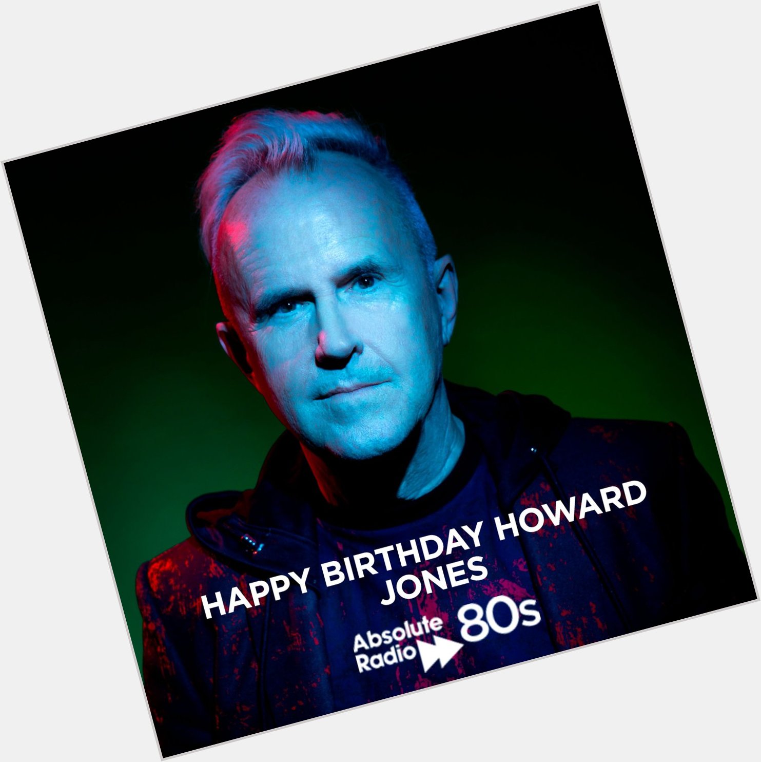 A very Happy Birthday to Mr Howard Jones from everyone at 