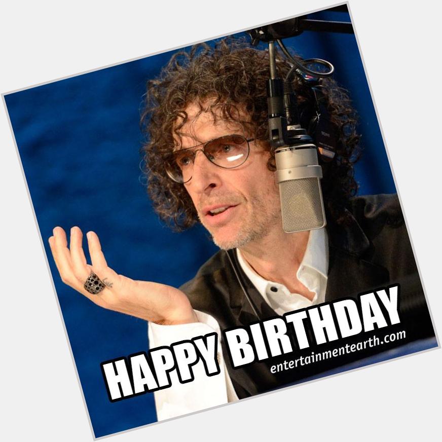 Happy 61st Birthday to Howard Stern! Shop Collectibles:  