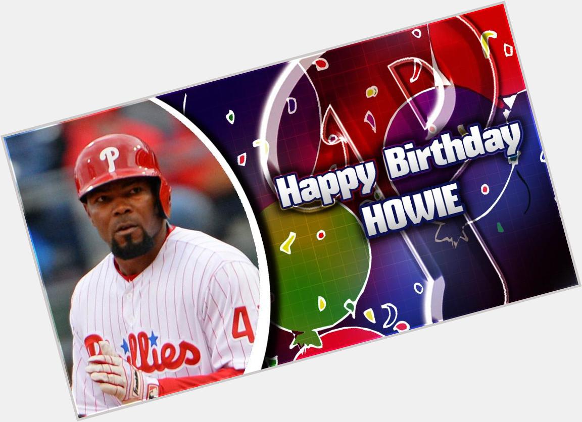 Happy Birthday to outfielder/second baseman/all-around good guy Howie Kendrick! 