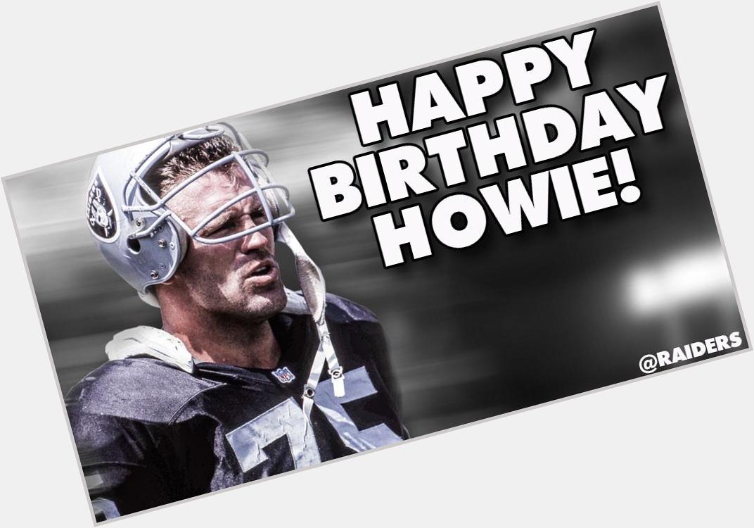 Happy birthday to and Raiders Legend Howie Long! 