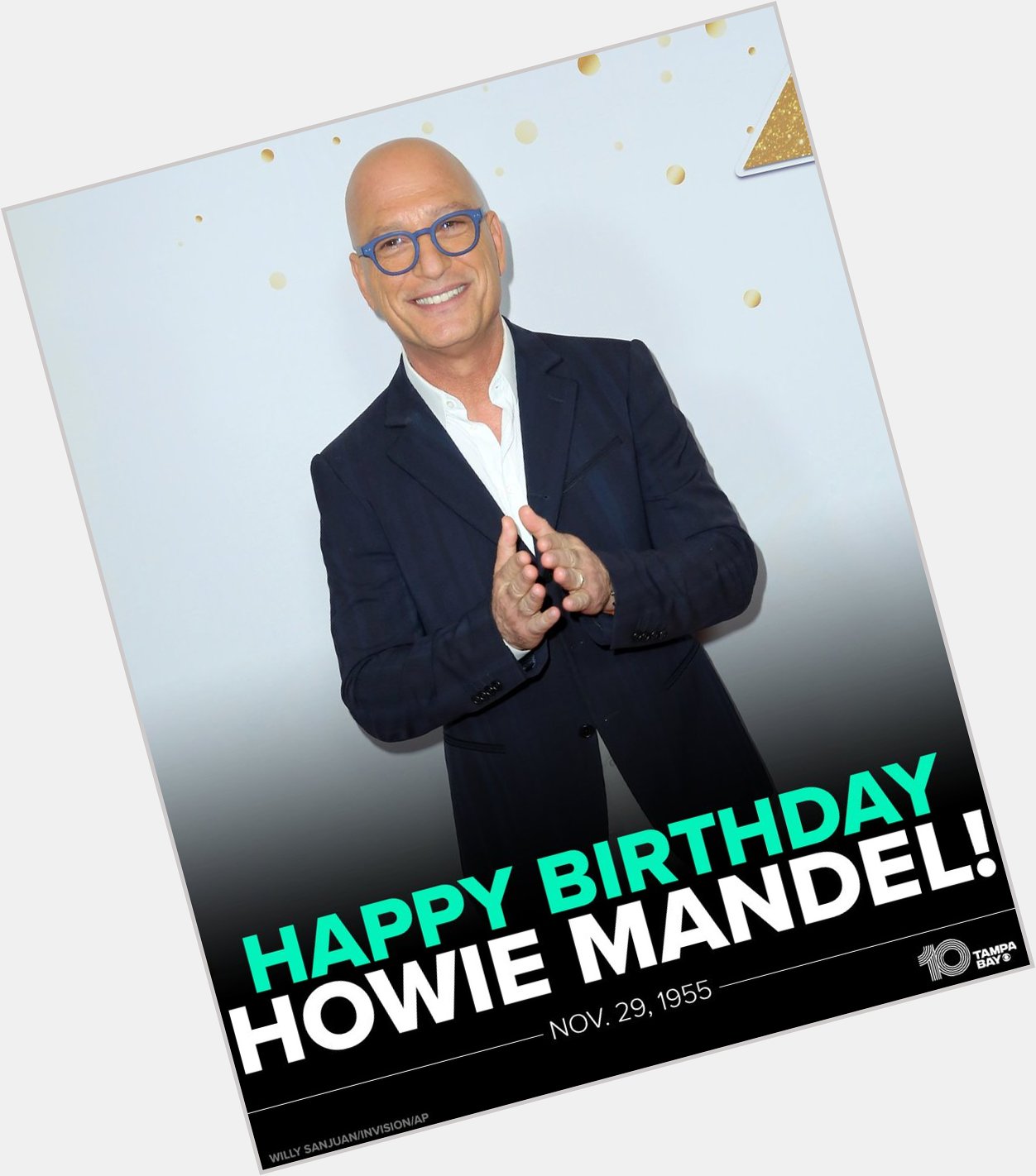 HAPPY BIRTHDAY Comedian and TV host Howie Mandel is celebrating his 66th birthday today! 
