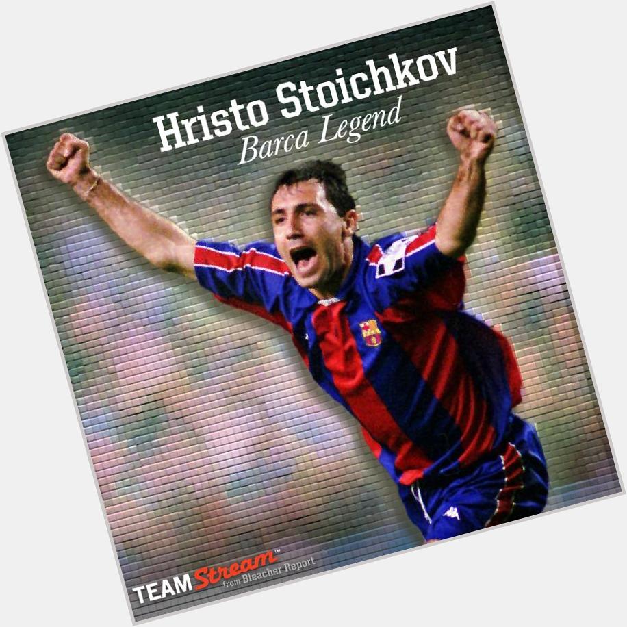 Happy 49th birthday to Bulgarian great and legend Hristo Stoichkov! 