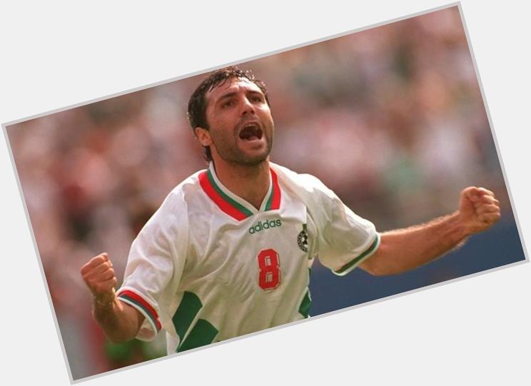 Happy Birthday...  Hristo STOICHKOV
8 Februari 1966 