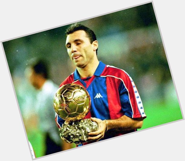 The legendary Hristo Stoichkov turns 52 today. Happy birthday to him! 