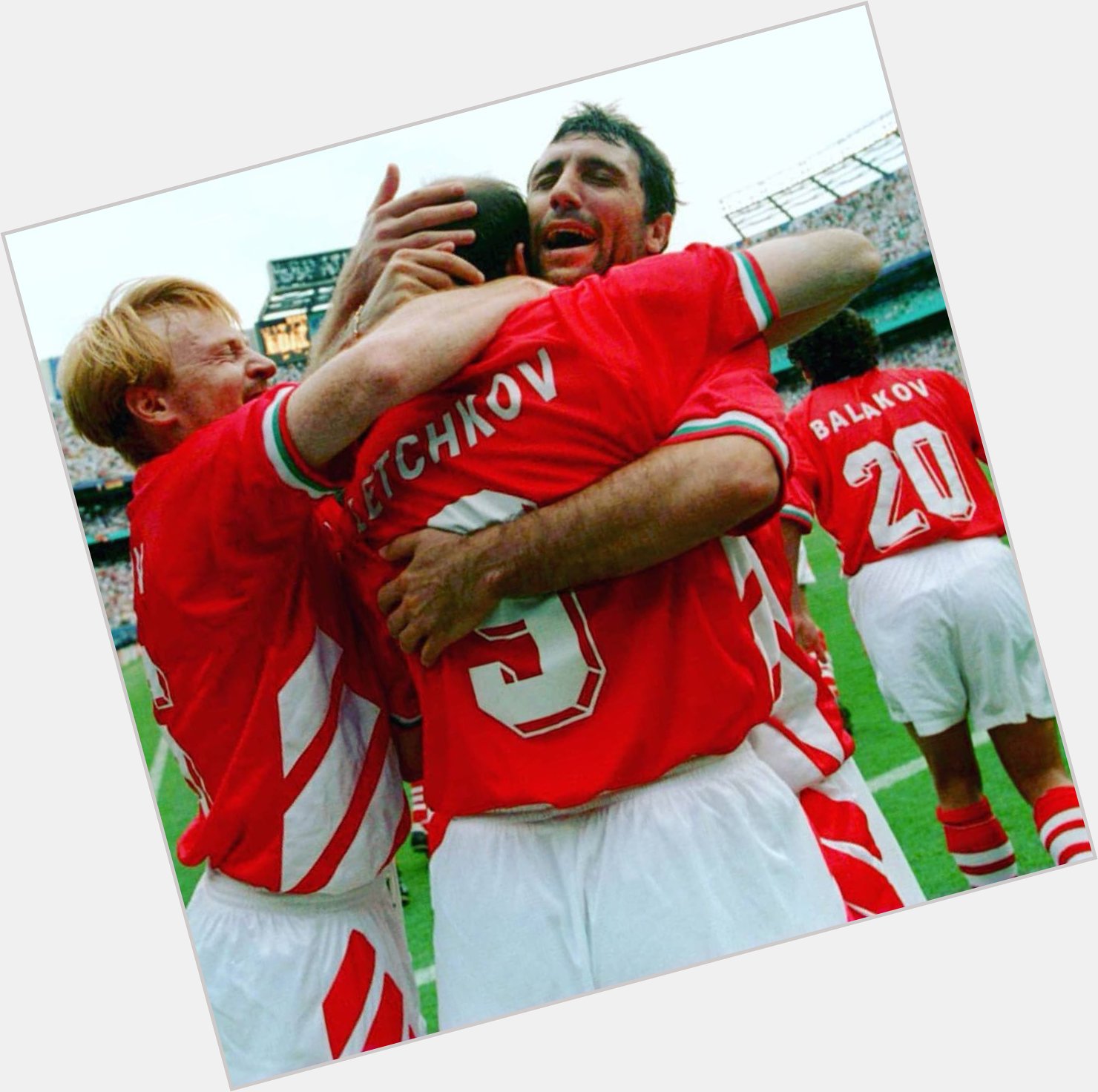 Happy birthday! Hristo Stoichkov. Golden shoe as the top scorer of the 1994 Fifa World Cup. 