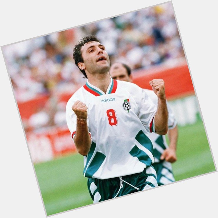 Happy Birthday To Bulgaria International & 1994 Ballon d\or Winner Hristo Stoichkov 57 Today 