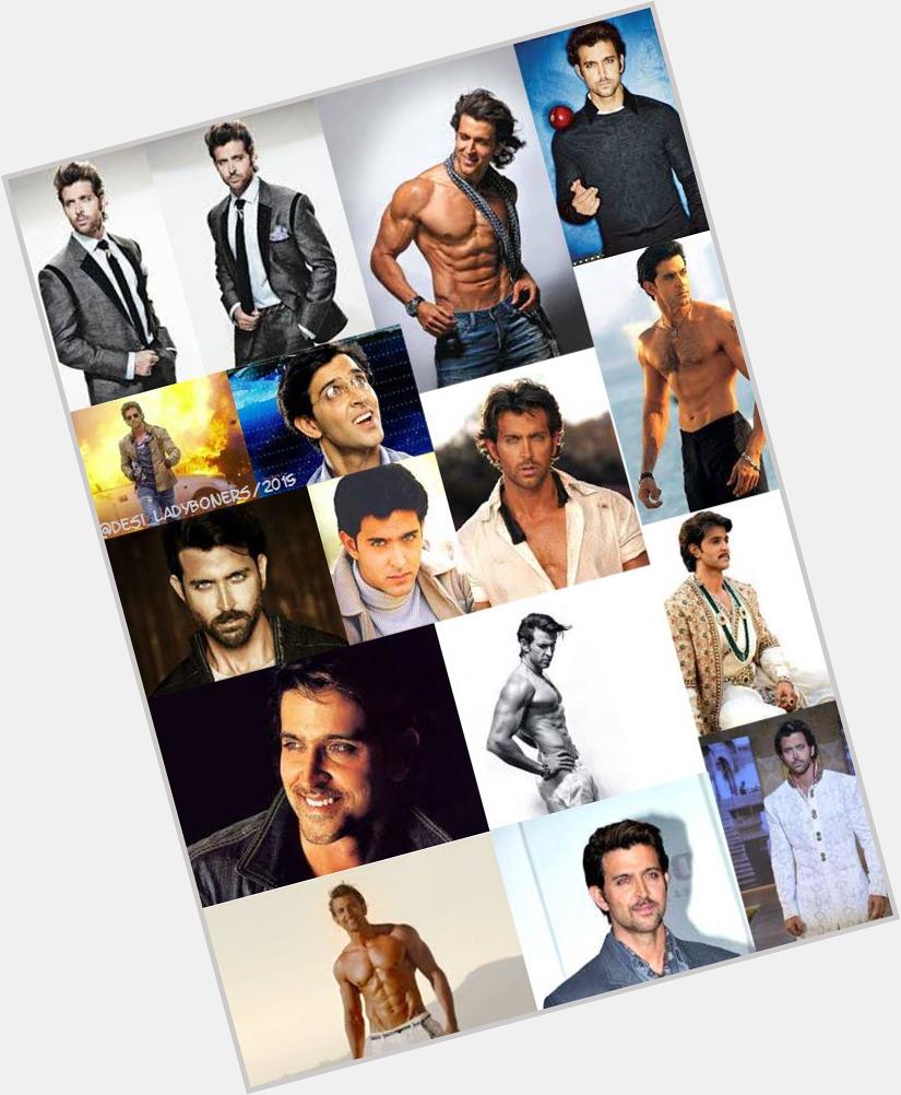 Happy 41st birthday to the most sexy being to walk this planet, Hrithik Roshan! 