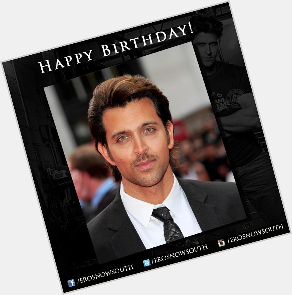 Join with us in wishing Actor Hrithik Roshan a very happy birthday.. Rt and share your wishes too :) 