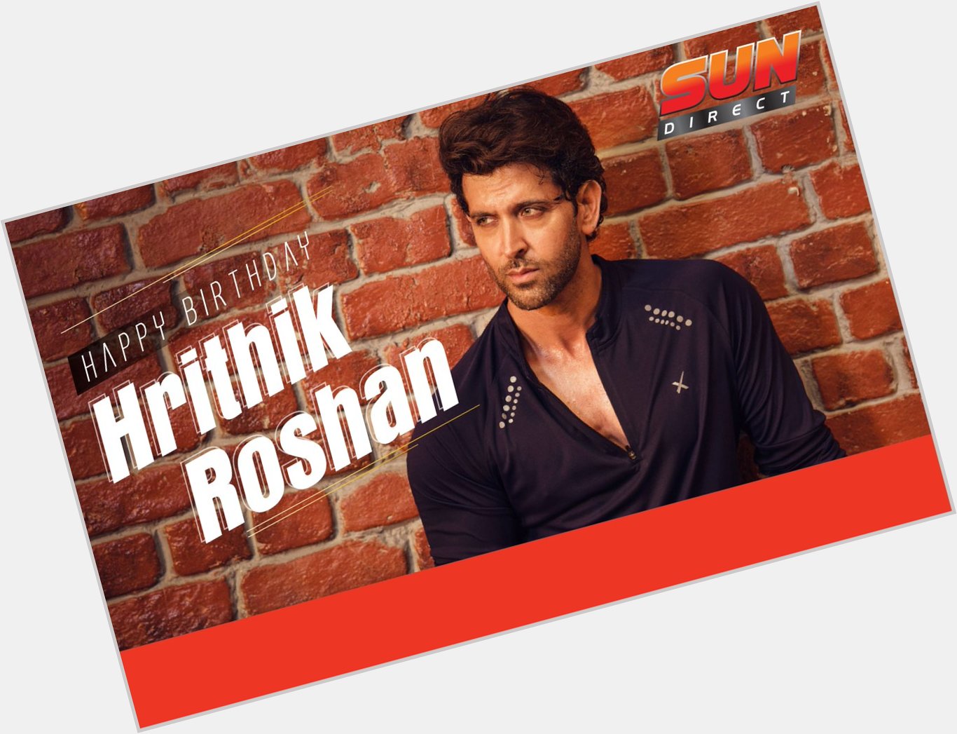 Wishing the Handsome and multi-talented heartthrob Hrithik Roshan a very Happy Birthday! :) 