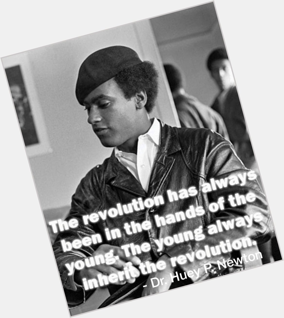Happy Birthday to the OG the honorable DR. HUEY P. NEWTON, co-founder of the Black Panther Party. 