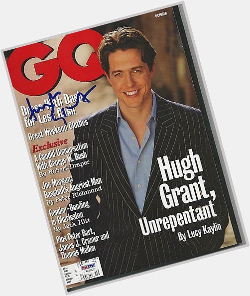 September 9:Happy 59th birthday to actor,Hugh Grant (\"Bridget Jones\s Diary\") 