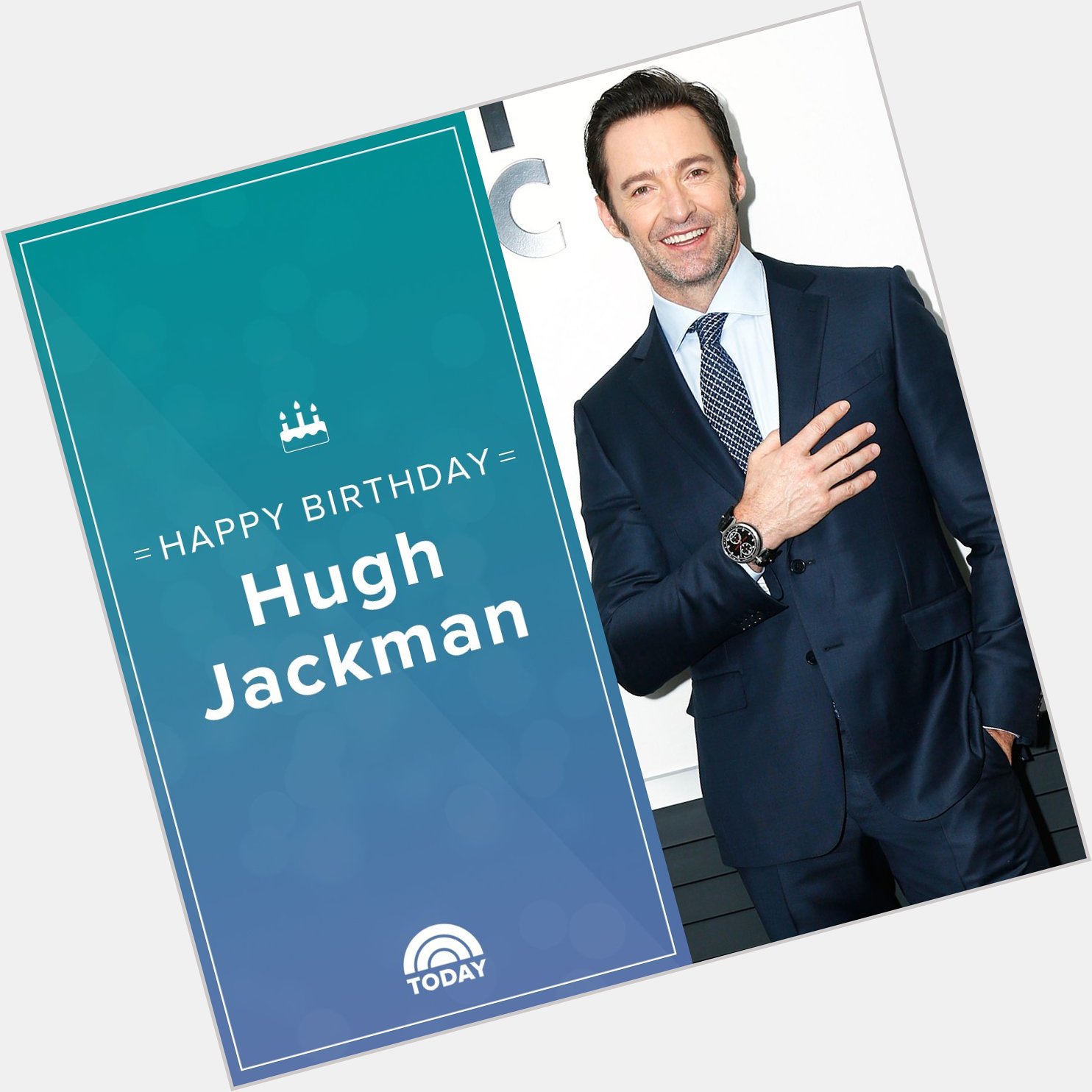 Happy 50th birthday, Hugh Jackman! 