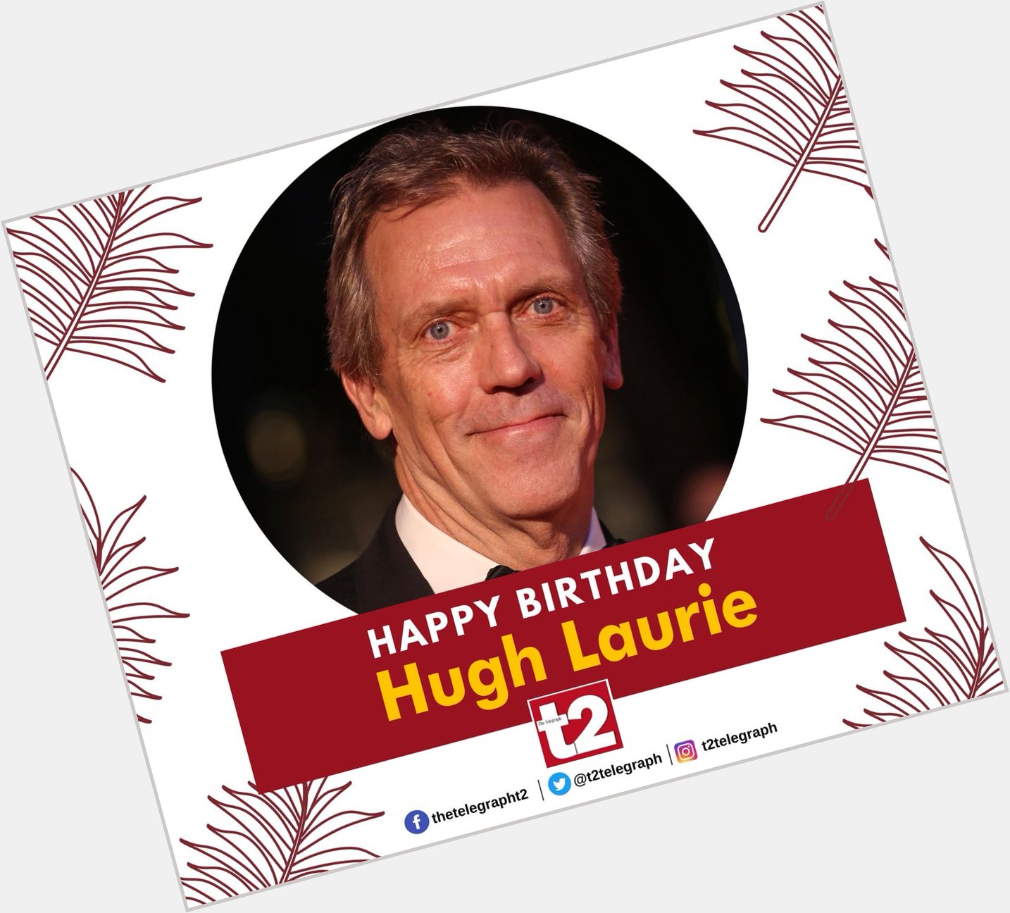 House wouldn\t have been the show it is if it wasn\t for his caustic wit. Happy birthday Hugh Laurie 