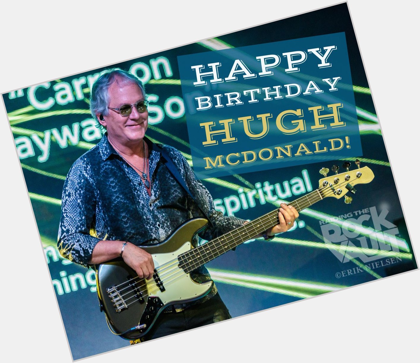  Happy birthday Hugh McDonald!    via 