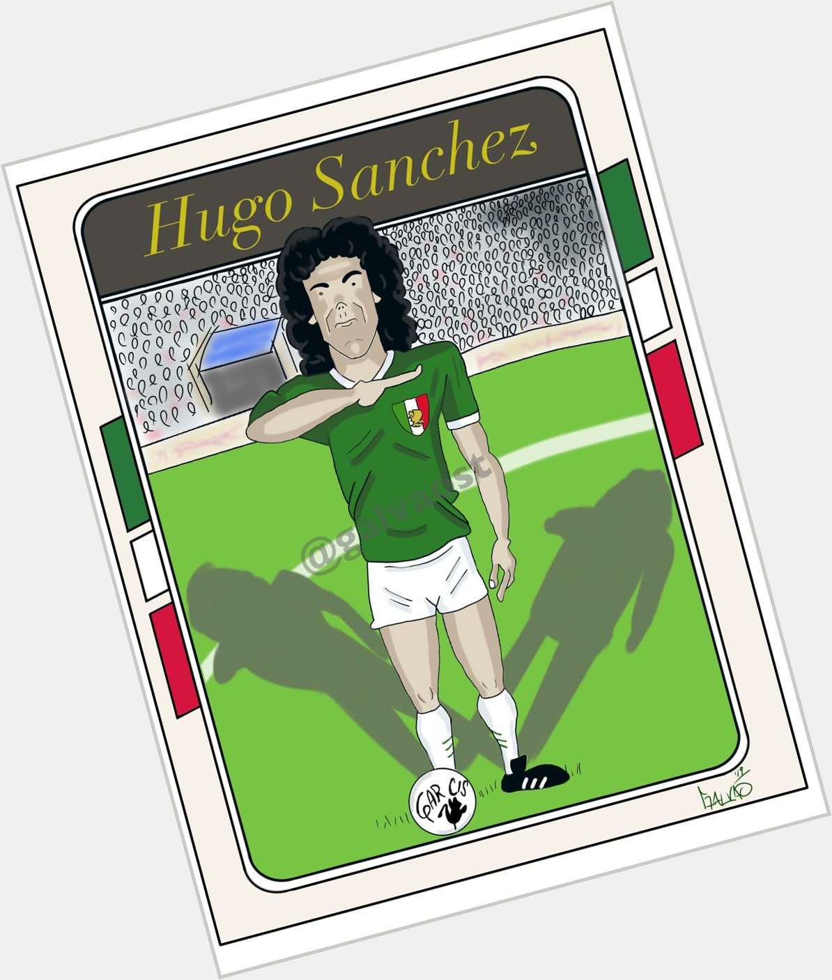 Happy birthday to Hugo Sanchez 