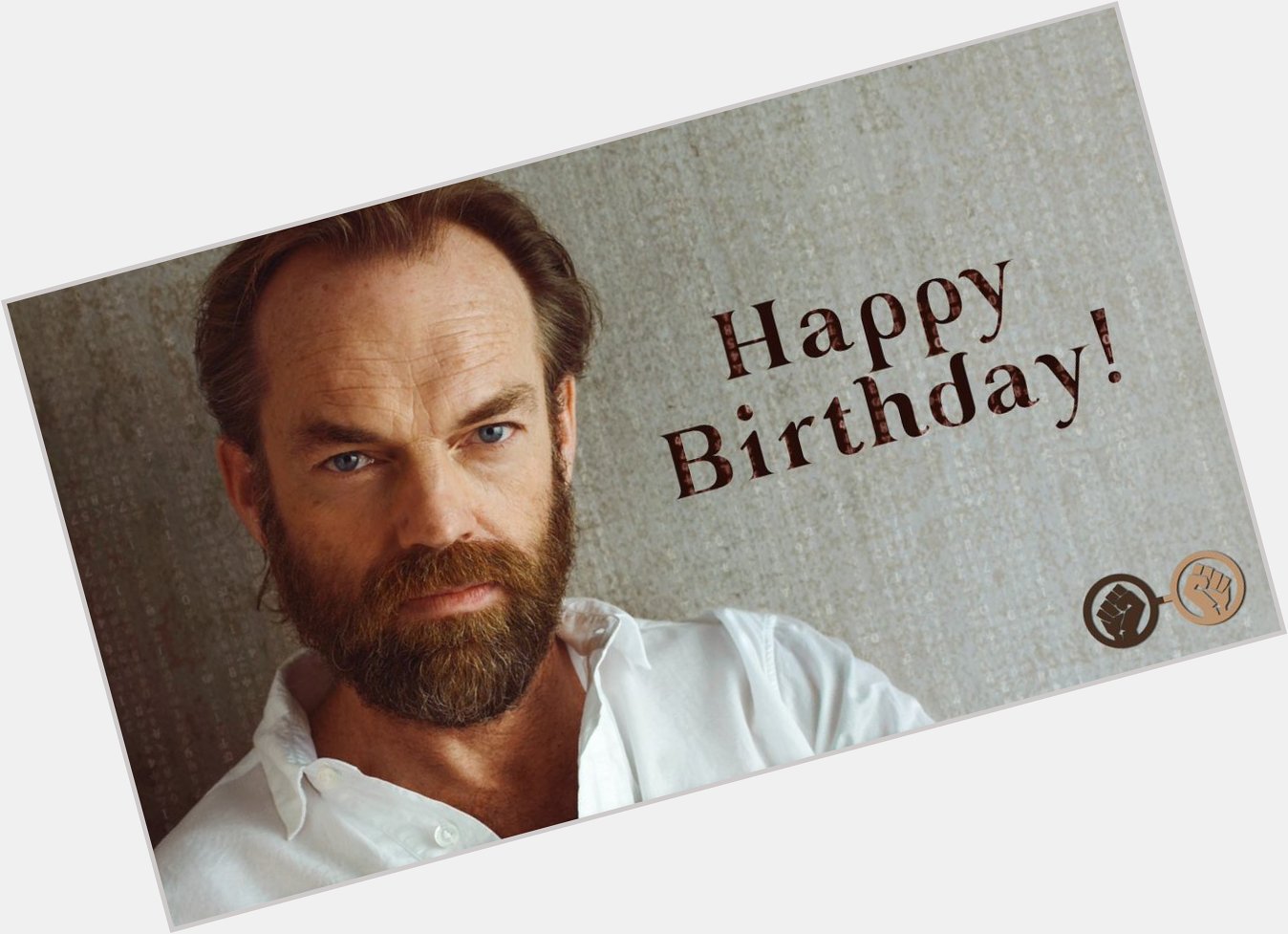 Happy Birthday, Hugo Weaving! The superb actor is 58 today! 