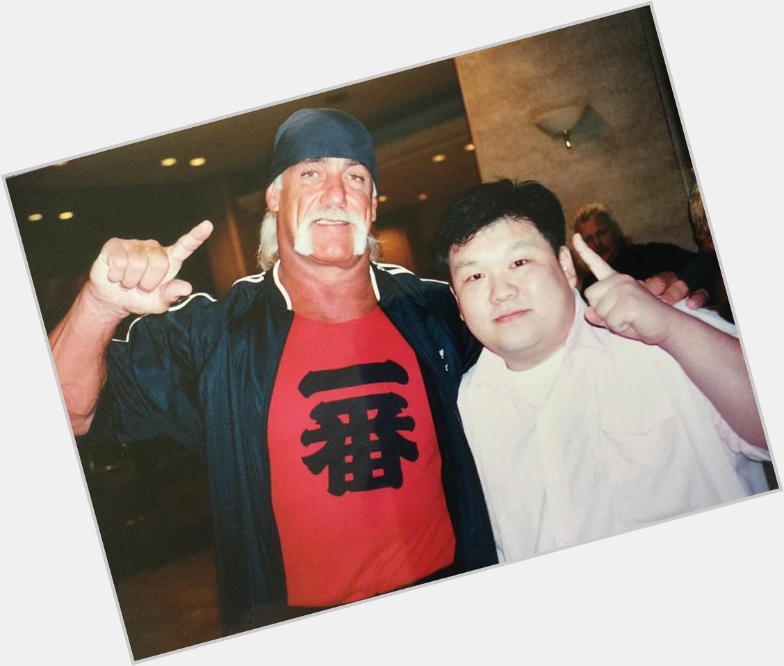 Happy Birthday to Hulk Hogan! Hulkamania forever! From Tokyo Japan.                         