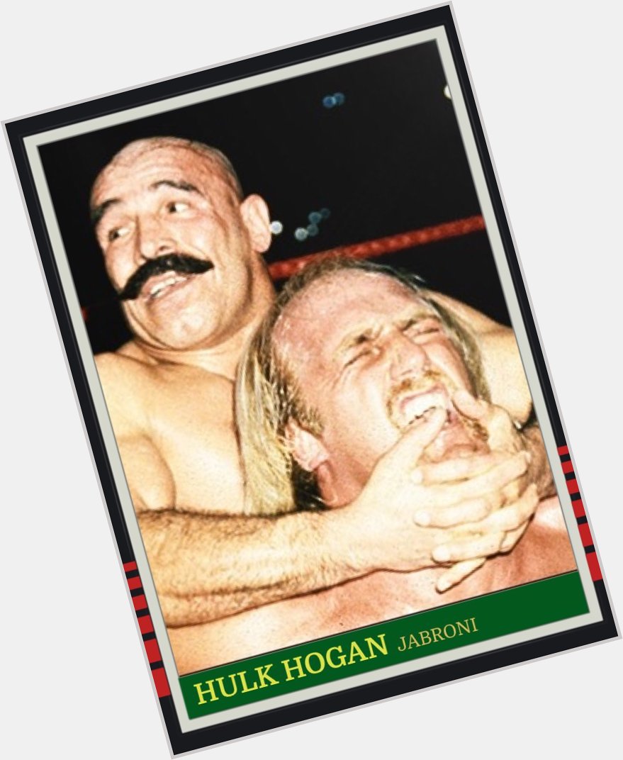 Happy 68th birthday to a real American.......jabroni, Hulk Hogan. 