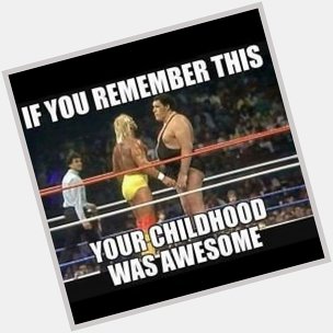 Happy Birthday to Hulk Hogan!! Do you remember this classic match?    