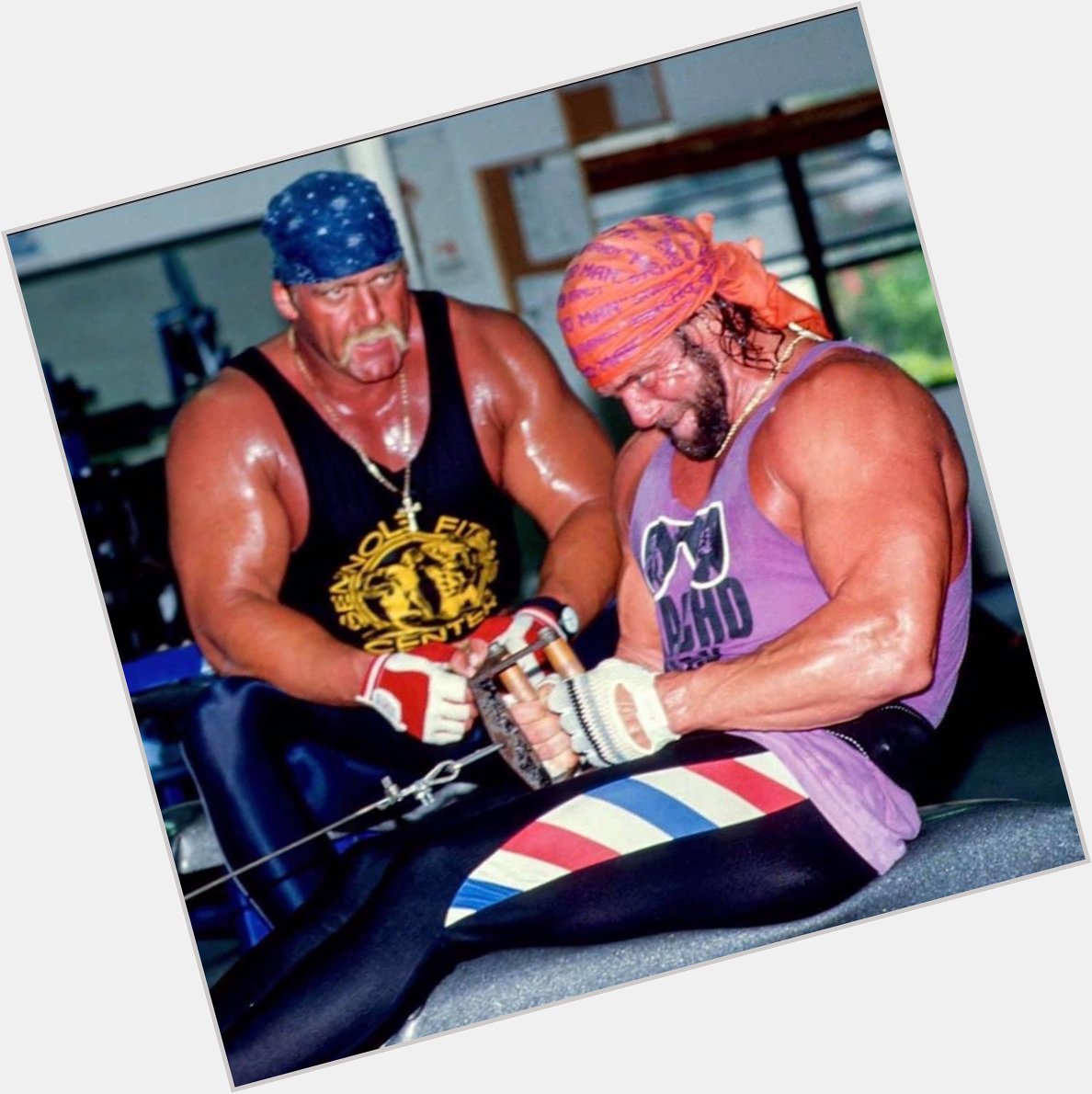Happy birthday shout out to one half of the mega powers and some of the inspiration of the hulk hogan 