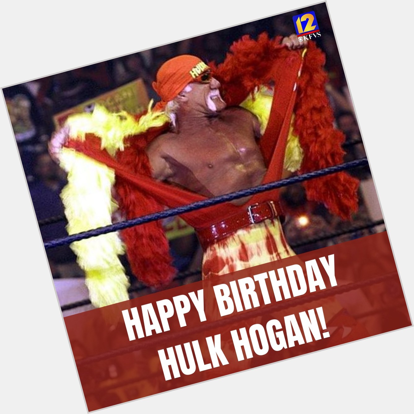 Happy birthday, brother! Hulk Hogan turns 67 today. 