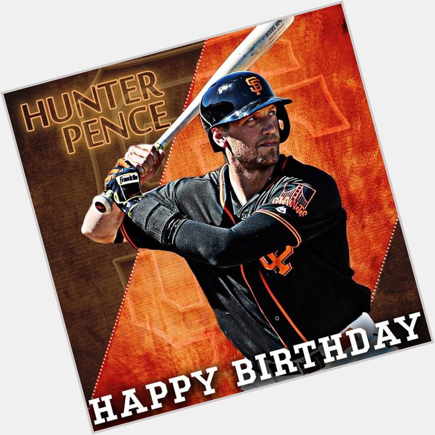Happy birthday to San Francisco Giants outfielder Hunter Pence.
Born April 13th, 1983 