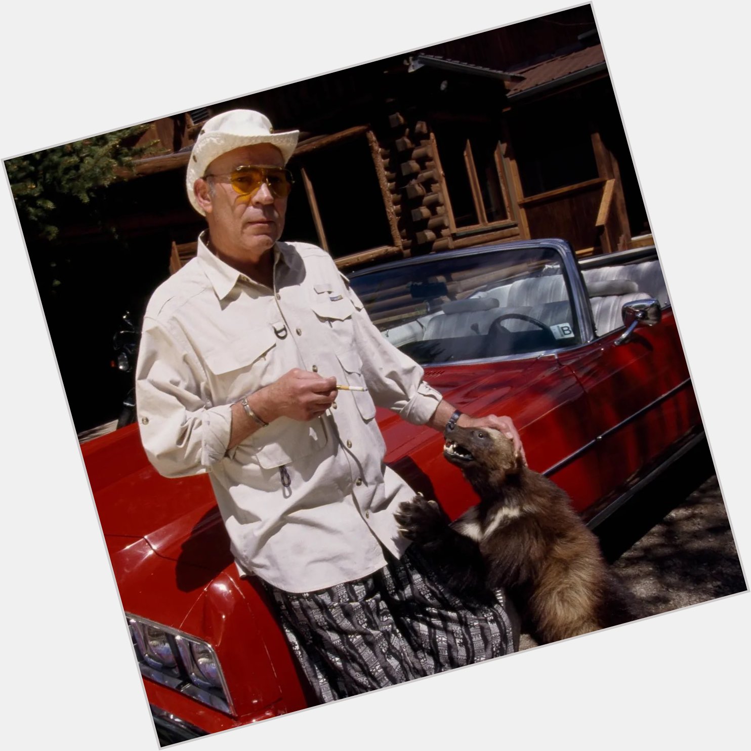 Happy Birthday to Hunter S. Thompson who would have been 84 today. I am lucky to share a birthday with him. 